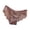Brick Red, variant on Women's Sexy Lace Low Waist Panties - Lifting Cotton Crotch, M-L Sizes with Waist/Length - Pure Desire Style Underwear