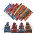 thumbnail image 2 of Miangastore Small Coin Purses Assorted Color Cotton Linen 12Pcs 5.50x3.93x0.12in, 2 of 8