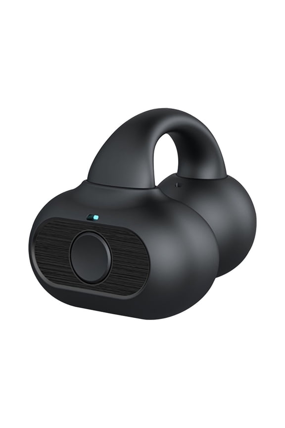 Bluetooth 5.3 Earring Wireless Headphones Open Ear Earbuds,Air Conduction Bluetooth Headset,Ultra Long Battery Life 20H Playtime,Secure Ear Clip Design,Comfortable Wear for Sports Running