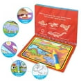 thumbnail image 2 of Water Drawing Books, Mess-Free Coloring Books for Toddlers, Water Doodle Painting Board with Pen, Educational Birthday Gift Toys for Kids Girls Boys, 2 of 5