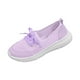 thumbnail image 1 of Zapatillas planas transpirables de malla tejida para mujer, zapatos casuales antideslizantes de moda para caminar, mocasines cómodos de suela suave sin cordones, zapatillas de tenis, 1 of 4