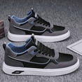thumbnail image 4 of Men' All-Weather Sneakers with Sole -  Outdoor & Year-Round Wear - Durable Round Toe Casual Sneakers (Lace-Up)，Wide Width Low-Top Suitable for Spring, 4 of 4