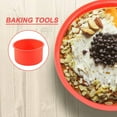thumbnail image 4 of Silicone Mini Cake Molds 4 Inch Round Baking Pan Non-Stick Silicone Baking Mold Bakeware Pan Reusable Red, Set of 6, 4 of 7