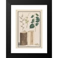 thumbnail image 2 of Ludwig Pfleger 18x24 Black Modern Framed Museum Art Print Titled - Studies of the Leaves, Blossoms, Fruits and Trunk of an English Elm (Ulmus Procera) (1788), 2 of 5
