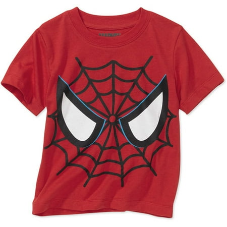Marvel - Baby Boys' Spidey Face Short-Sleeve Tee