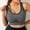 Grey, variant on Women'S Cotton Light Blue Nylon Underwear Sexy Underwear For Women New Plus Size Vest Crop Wire Free Bra Lingerie V Neck Lingerie S 3Xl
