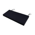 thumbnail image 3 of Asiento de cojín de banco almohadilla amortiguación de espuma de amortiguación asiento para el salón salón sofá porche swing jardín muebles silla de Negro, 3 of 8