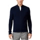 thumbnail image 2 of Suéter de punto con cremallera completa Michael Kors Azul XXL, 2 of 2