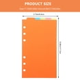 thumbnail image 3 of Colorful Refill Paper for School and Office Use Durable Paper Dividers with 6 Sets Multi, 3 of 8