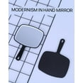 thumbnail image 5 of Hand Mirror, Extra Large Black Handheld Mirror with Handle, 12.4" L x 9" W, 5 of 5