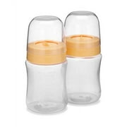 Motif Medical, BPA-Free Breast Milk Storage and Collection Bottles with Sealing Disc, Compatible with Motif Duo Breast Pumps - Yellow
