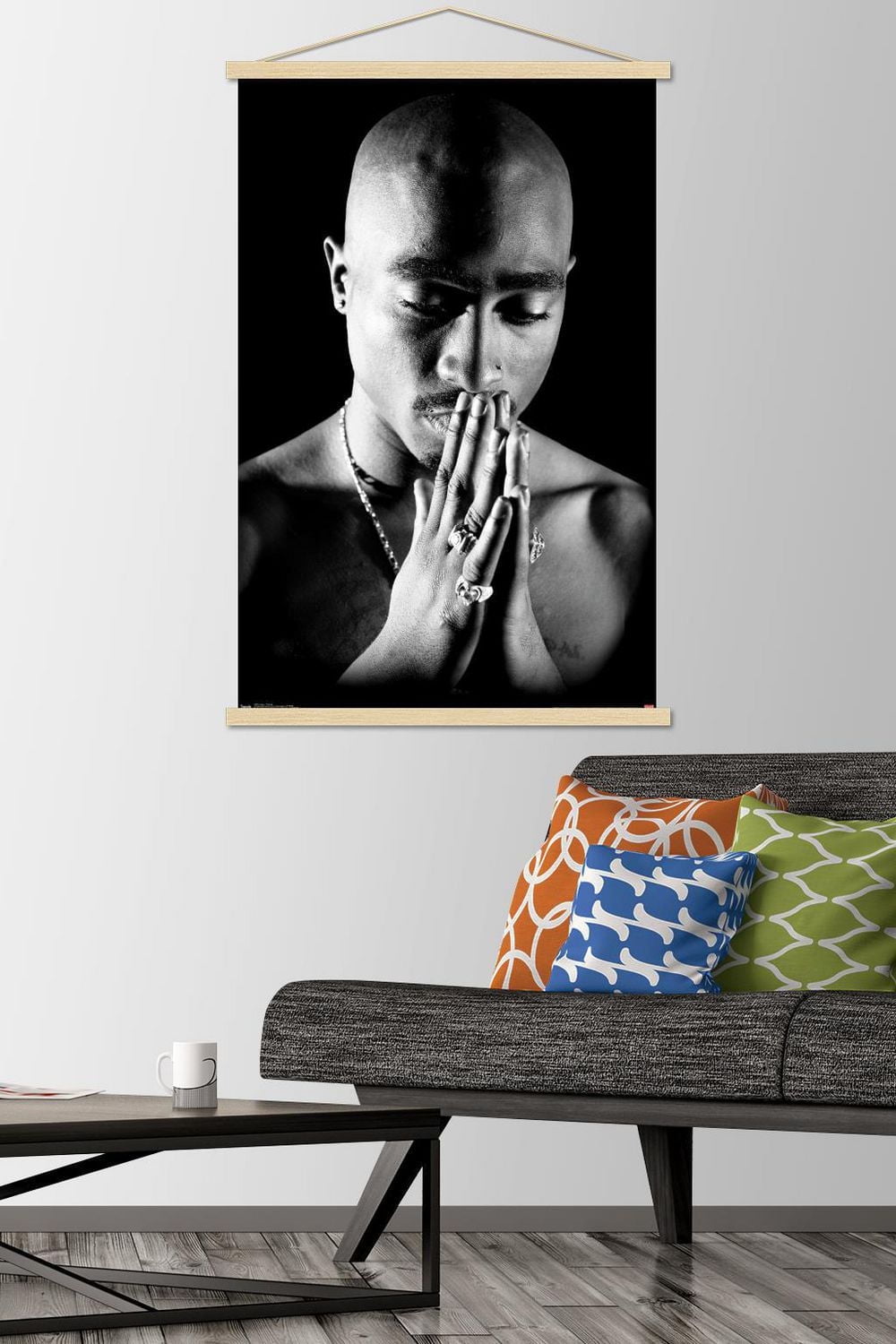 Tupac - Praying Wall Poster
