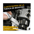 thumbnail image 3 of Calibrador De Bujias Y Punterías, 32 Hojas 0.04 - 0.88 mm Calibrador de Torque Herramientas para Mecánico Medidor Belug Plateado, 3 of 5