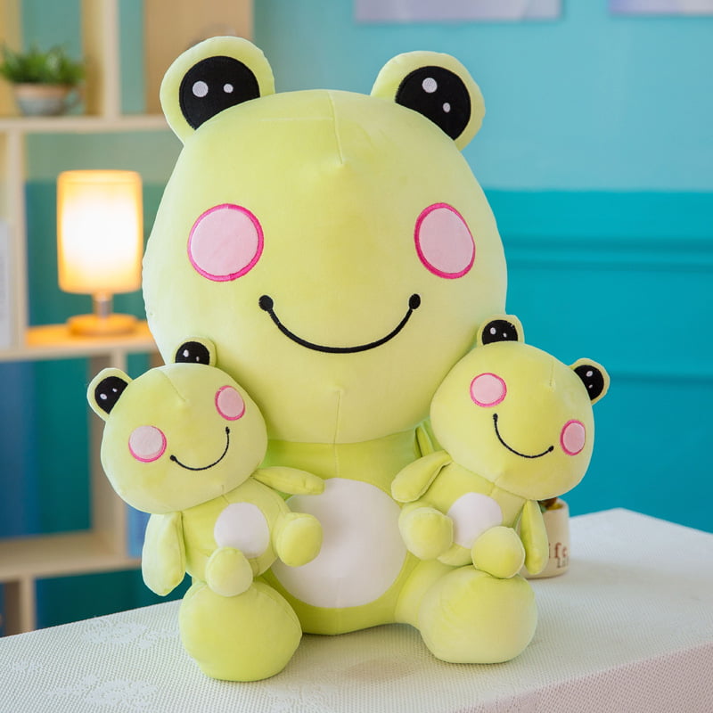 Details about   Giant Soft Cartoon Frog Plush Toy Big Stuffed Animal Green Doll Pillows 47inch 