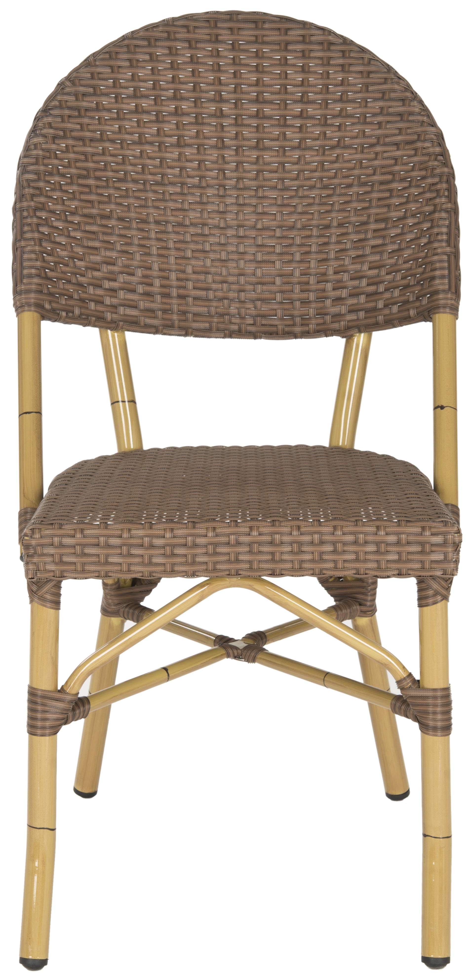 Safavieh Barrow Outdoor Patio Stacking Chair, Set of 2 - Brown