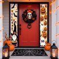 thumbnail image 5 of RKSTN Décorations d'Halloween Couplet de Fête Rideau de Porte Carnaval Disposition de Fête Couplet Photo, 5 of 5