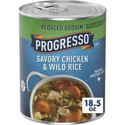 Progresso Reduced Sodium, Savory Chicken & Wild Rice Soup, 19 oz.
