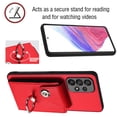 thumbnail image 6 of Decase for Galaxy S22 Ultra,Wallet Case with Organ Back Card Slots Holder,360°Rotation Ring Kickstand & RFID Blocking Leather Protective Shockproof Cover,for Samsung Galaxy S22 Ultra,Red, 6 of 7