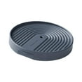 thumbnail image 4 of S SERENABLE Plateau de Drainage Intégré Rouleau pour Plantes pour Salon Gris 12 Pouces, 4 of 9