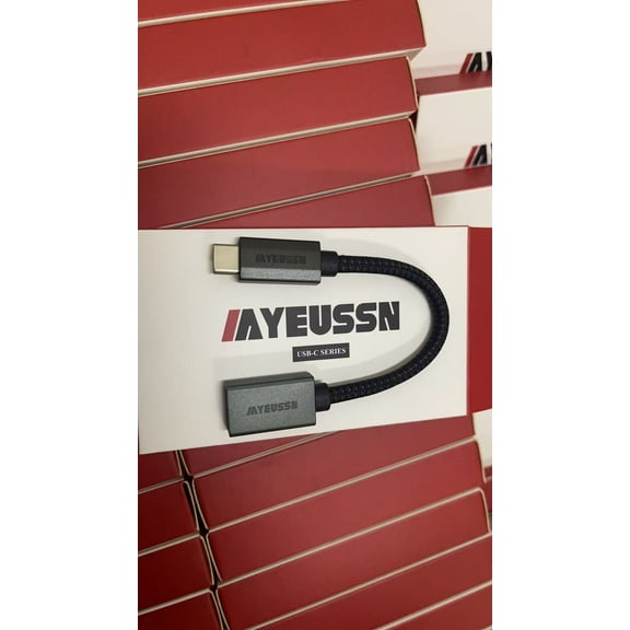 USB C to USB Adapter 2Pack, USB C to USB 3.0 Female Cable, OTG Cable