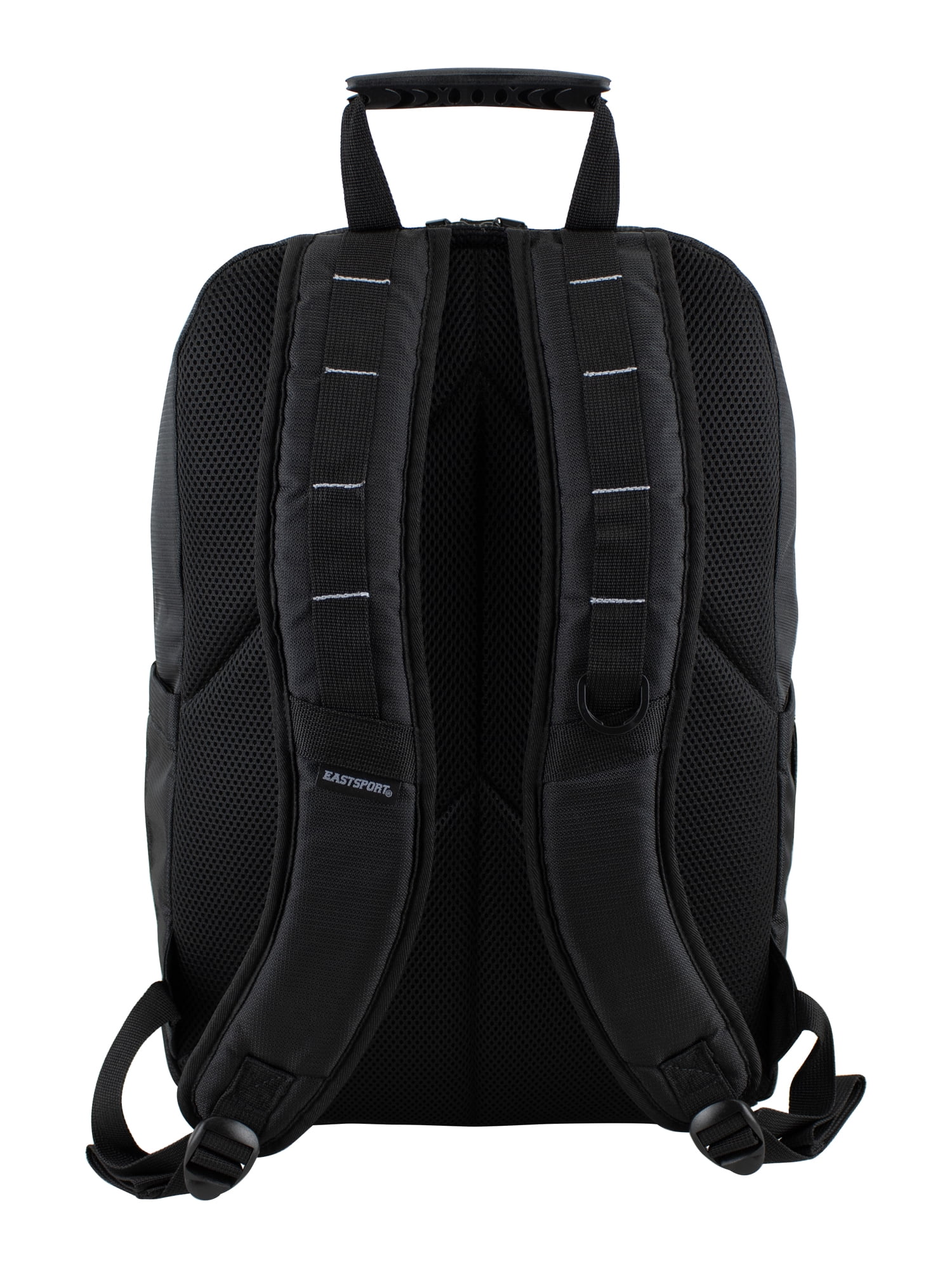 Eastsport Unisex 19" Impact Expandable Recycled Backpack, Black
