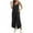 Black, variant on Akafmk Plus Size Jumpsuits for Women Summer,Casual Rompers for Women,Women's Sleeveless Loose Overalls Rompers Cotton Linen Wide Leg Jumpsuits Loose Fitting Overalls