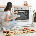 thumbnail image 3 of Mushroom Kitchen Rug Sets 2 Piece Farmhouse Kitchen Mats for Floor Non Slip Washable Thin Kitchen Area Rug Floor Mat Waterproof Hallway Laundry Room Runner Rug, 3 of 6