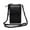 Black, variant on Compatible With 5.5/6.9/7.2 Inch Crossbody PU Leather Wallet Phone Purse, Anti Theft and RFID Blocking, Small Elegant Design for Travel, Black
