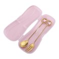 thumbnail image 1 of Dessert Spoon Stainless Steel: Stirring Spoon Ice Cream Spoon with Dinner Fork, 1 of 9