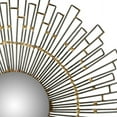 thumbnail image 3 of SAFAVIEH 6" Round Starlight Mirror, Natural, 3 of 3