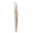 thumbnail image 3 of PinZas de Extensión de Pestañas Profesionales para Pestañas Voluminosas, Acero inoxidable con Nitidez Menos o Igual a 0,5 mm, Punta Curva, Diseño Ergonímico, Adecuadas, 3 of 7