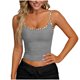 thumbnail image 5 of Camisetas de Verano para Mujeres sin Mangas Impresas con Cuello en U Camisetas de Verano de Moda, 5 of 6