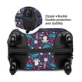 thumbnail image 2 of Yiaed Underwater Animals Print Travel Luggage Cover Suitcase Protector Fits 18-32 Inch Luggage Wheel Covers Patterned Elastic Luggage Anti-scratch（No luggage）-X-Large, 2 of 5