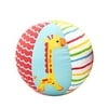 COUTEXYI Baby Balls, Cute Animal Print Small Colorful Soft Ball Early Learning Toy for Newborn Infant Toddlers