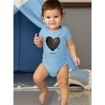 thumbnail image 2 of Spooky Heart W Spiderweb Bodysuit Infant -Image by Shutterstock,  18 Months, 2 of 4