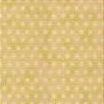 thumbnail image 1 of Ahgly Company Machine Washable Indoor Square Transitional Yellow Area Rugs, 5' Square, 1 of 7