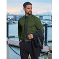 thumbnail image 2 of COOFANDY Men' Long Sleeve Button Down Shirts Stain Shield, 2 of 6