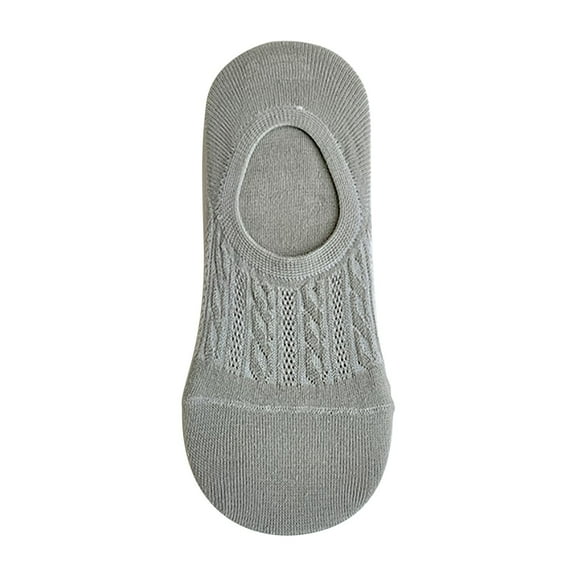 XDIAHBPL Socks For Women Sock No Show For Cotton Mesh Ventilating Liner No Slip Low Cut For Sneakers Green