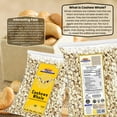 thumbnail image 2 of Rani Raw Cashews Whole (uncooked, unsalted) 48oz (3lbs) 1.36kg Bulk ~ All Natural, No Preservatives | Vegan | NON-GMO | Kosher | Gluten Friendly, 2 of 8