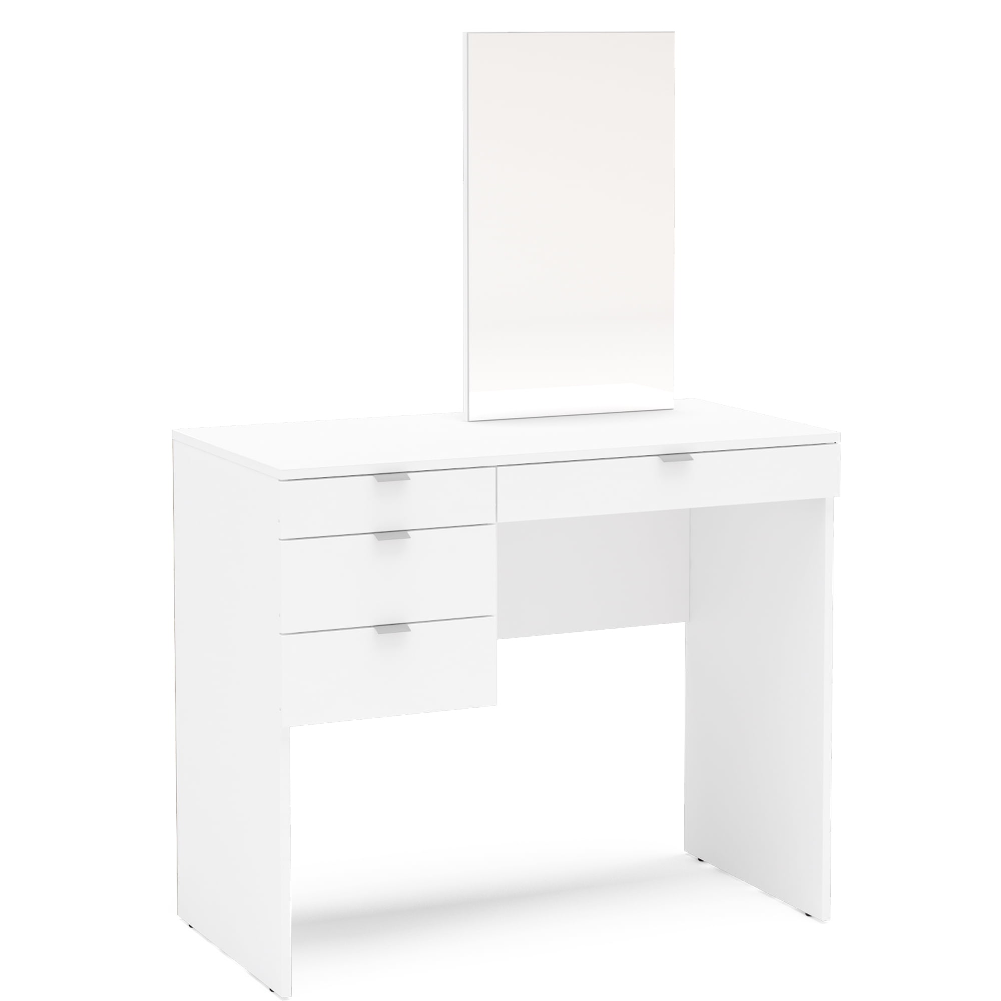 white gloss dressing table stool