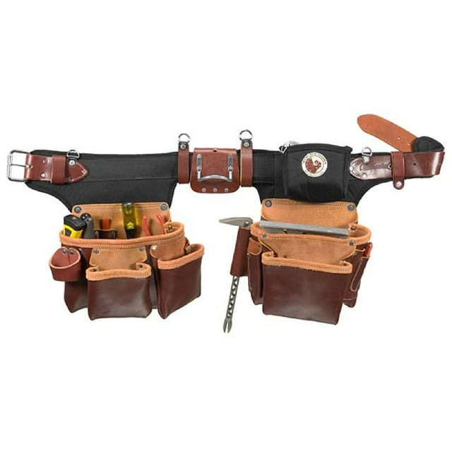 Cinturón para herramientas Occidental Leather Adjust-to-Fit Pro Framer, 21 bolsillos