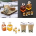 thumbnail image 1 of Botellas Y Copas de En Miniatura de 1/12 Baoblaze Modelo de Té Juguetes de Simulación, 1 of 8