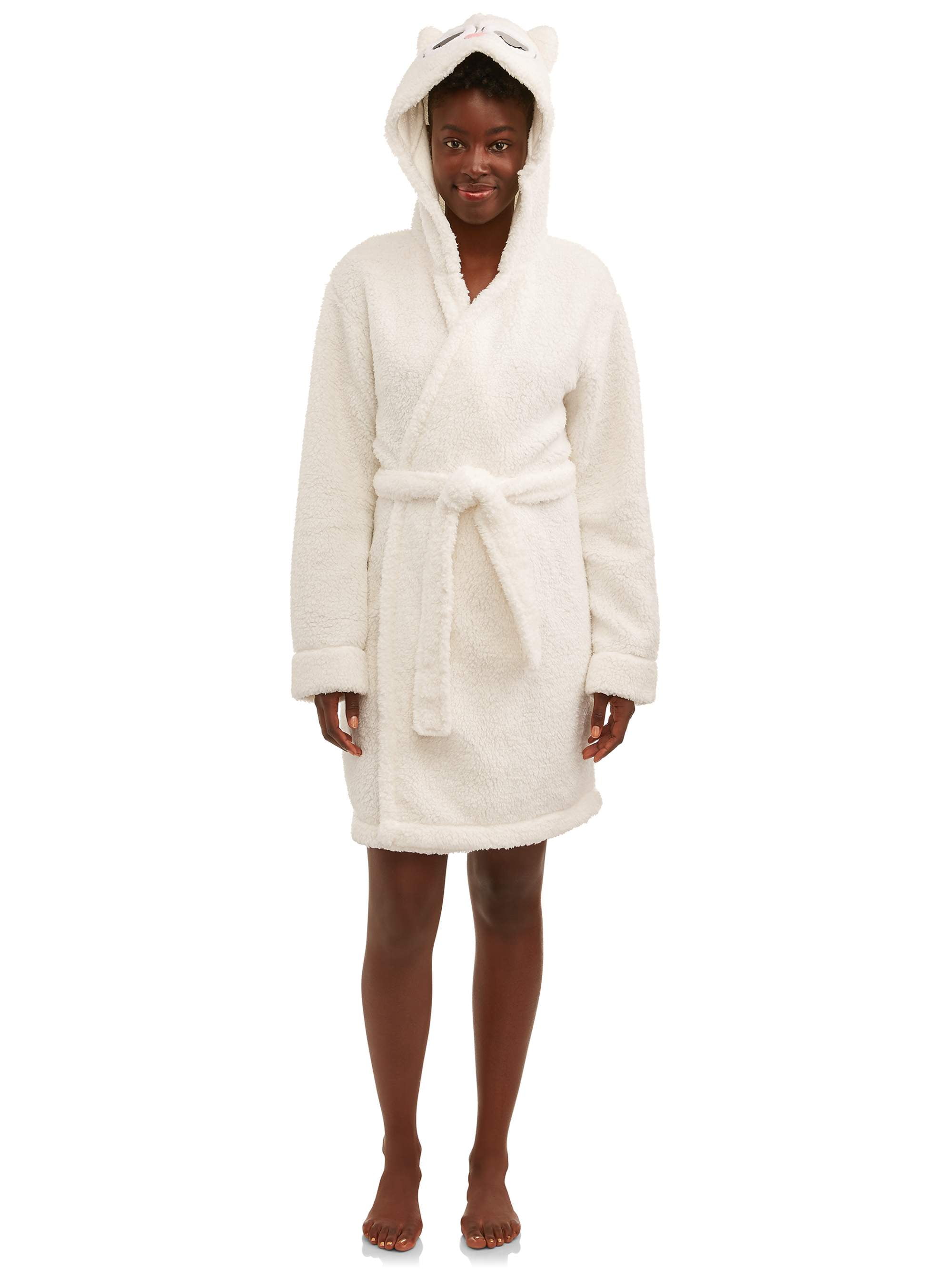 Sleep & Co Women's Sherpa Novelty Sleepwear Robe