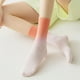 thumbnail image 5 of Calcetines unisex degradados de media pantorrilla, calcetines deportivos coloridos para mujer, calcetines de nailon, 5 of 5