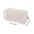 thumbnail image 2 of Unique Bargains 1 Pc Women Portable Travel Cosmetic Bag Pink, 2 of 5