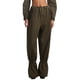 thumbnail image 1 of Sunloudy Pantalones de Mujer, Casual Cordón Amarrado Cintura Color Sólido Elástico Ajustable Tobillo Recto Suelto Pantalones Sunloudy moda, 1 of 6