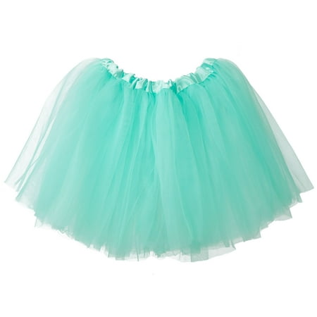 

Little Girls Tutu 5-Layer Ballerina Turquoise