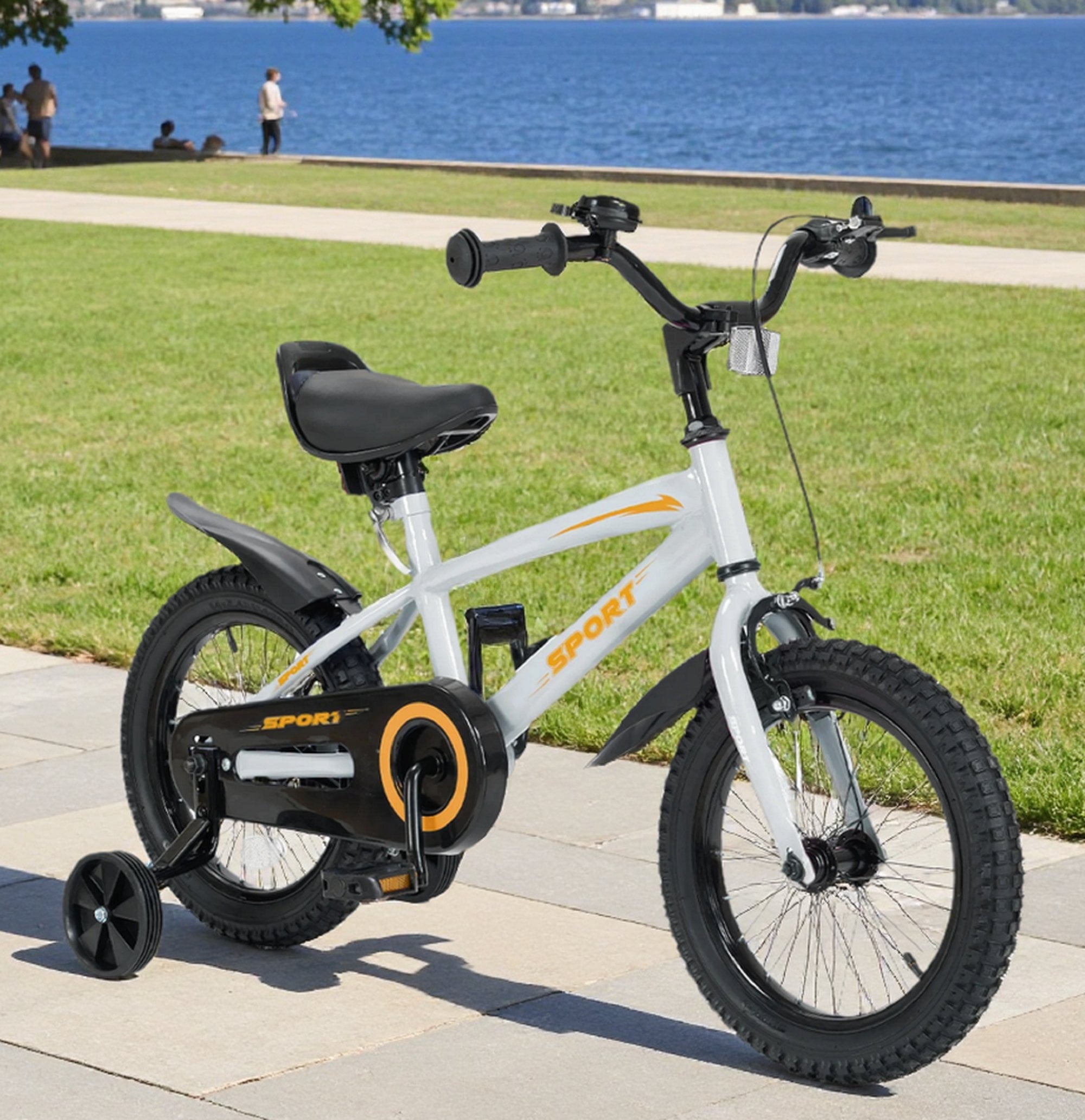 Glerc NuNu 16 Inch Kids Bike Ages 4 5 6 7 Years Old Little