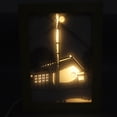 thumbnail image 3 of 3 Lighting Modes Light Up Painting Decoration, USB Simulation Street Lamp Pattern LED Decorative Light Painting Bedside Picture for Bedroom, Living Room Wall, Bedside, 3 of 8