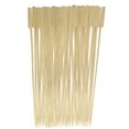 thumbnail image 2 of Mr. Bar-B-Q 50 Piece Bamboo Paddle Skewers Easy Grip Wide Handle Surface 40300Y, 2 of 4